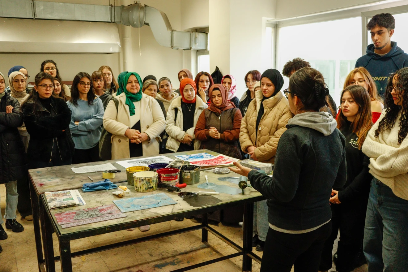 "Baskı Yöntemleri" konulu workshop gerçekleştirildi